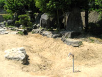 池の造成 完了。