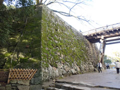 彦根城の石積み